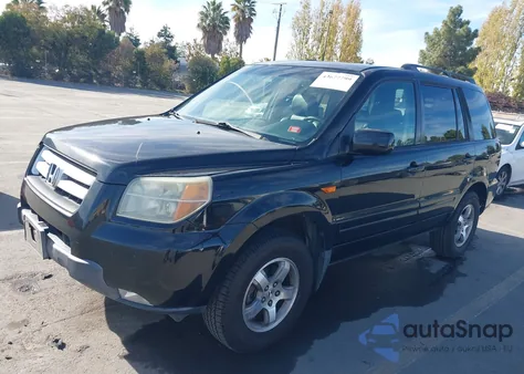 2006 Honda Pilot Ex-L z USA, uszkodzony, nr VIN 2HKYF18566H560351
